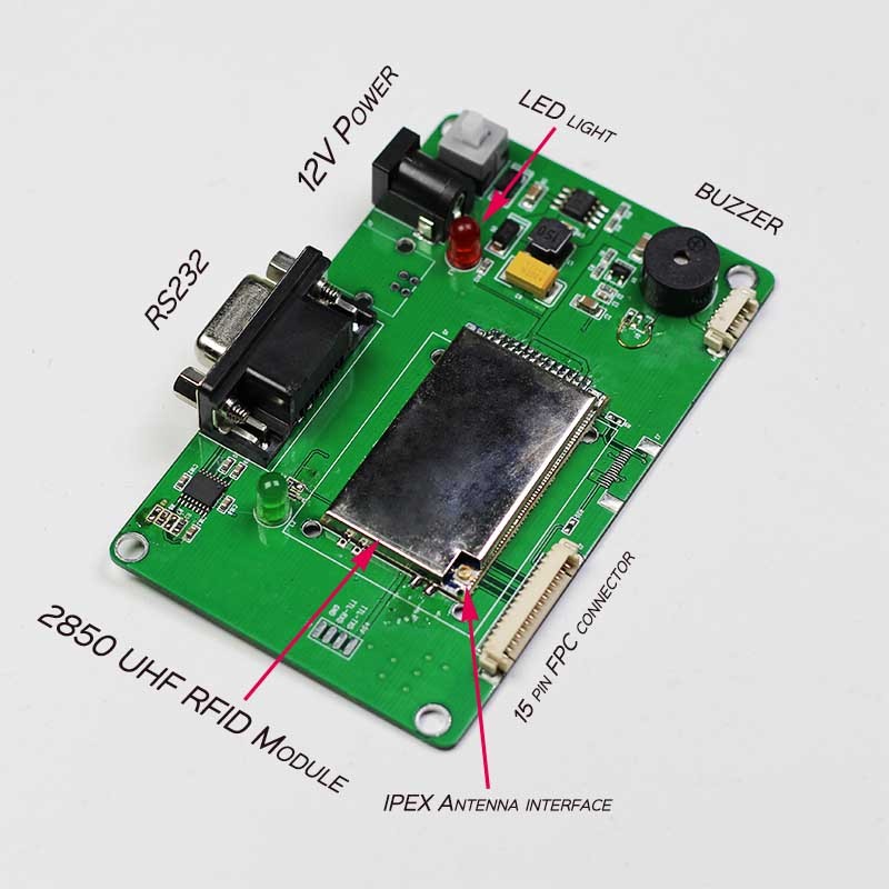 JT-2850 860-960MHz UHF RFID Reader Module Development Kit for RFID Project
