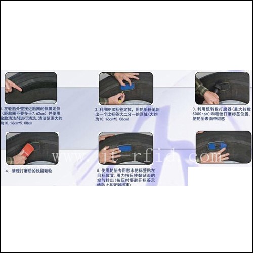 RFID UHF Tire Patch Tag