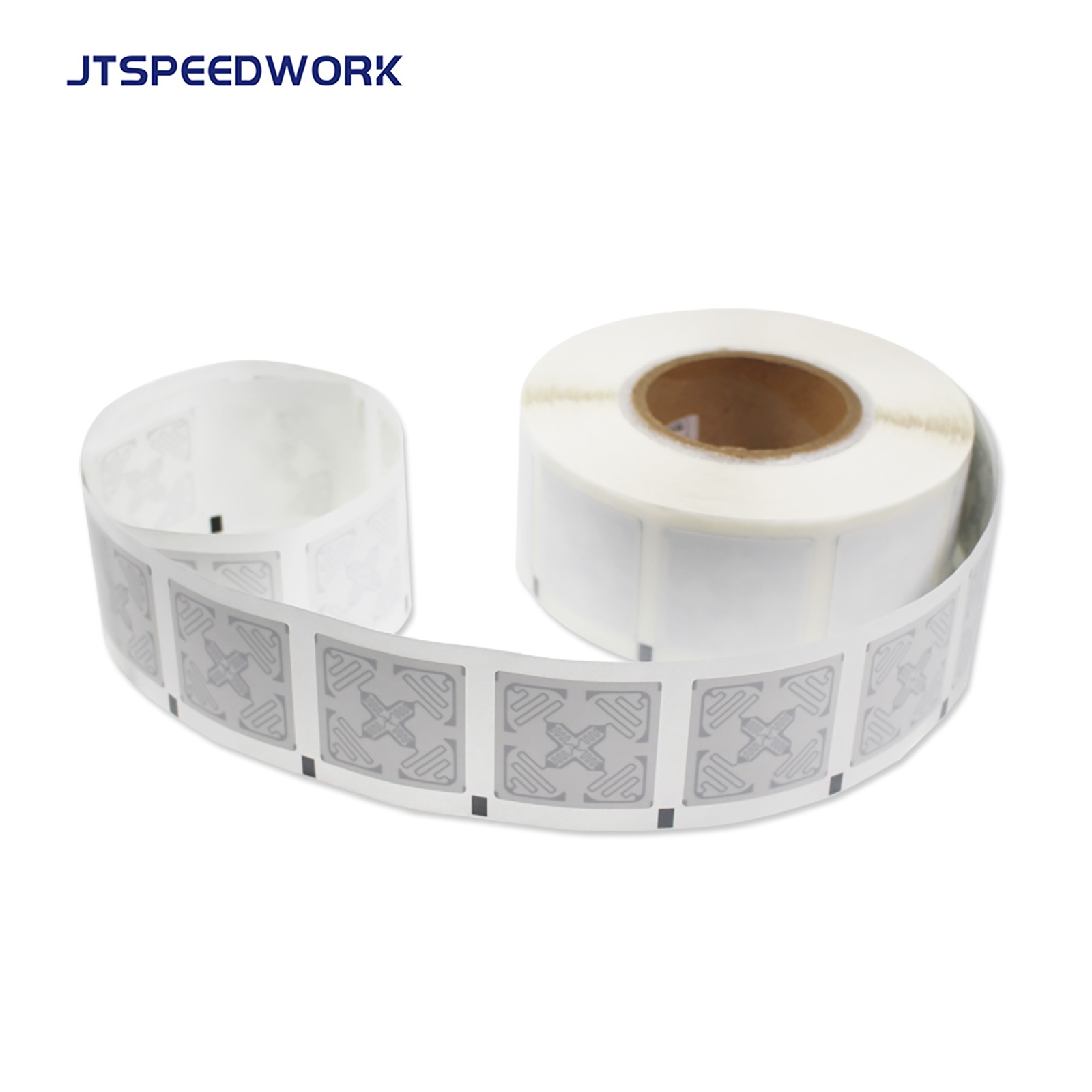 JT-IH47 50*50mm UHF RFID 860-960MHz UCODE 9 Sticker Label Tag
