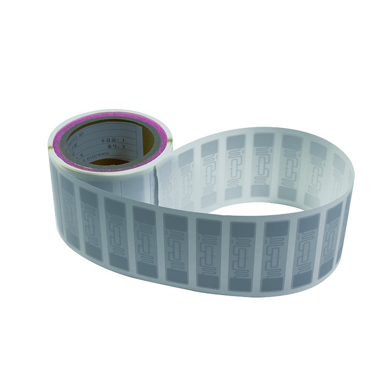 ISO/IEC 18000-6C Coated Paper Blank UHF RFID Tag