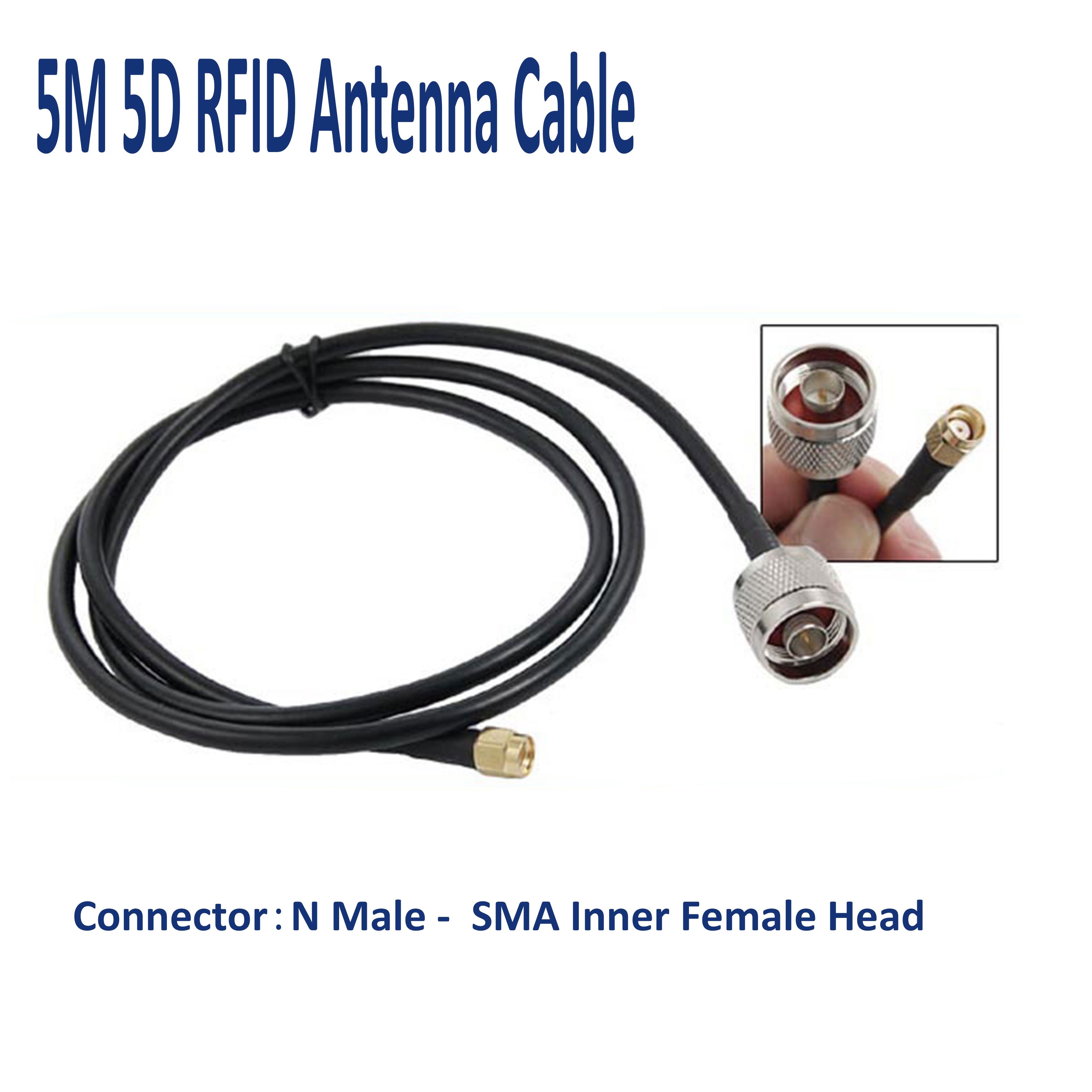 15m Antenna RF Cable with SMA-N Connectors