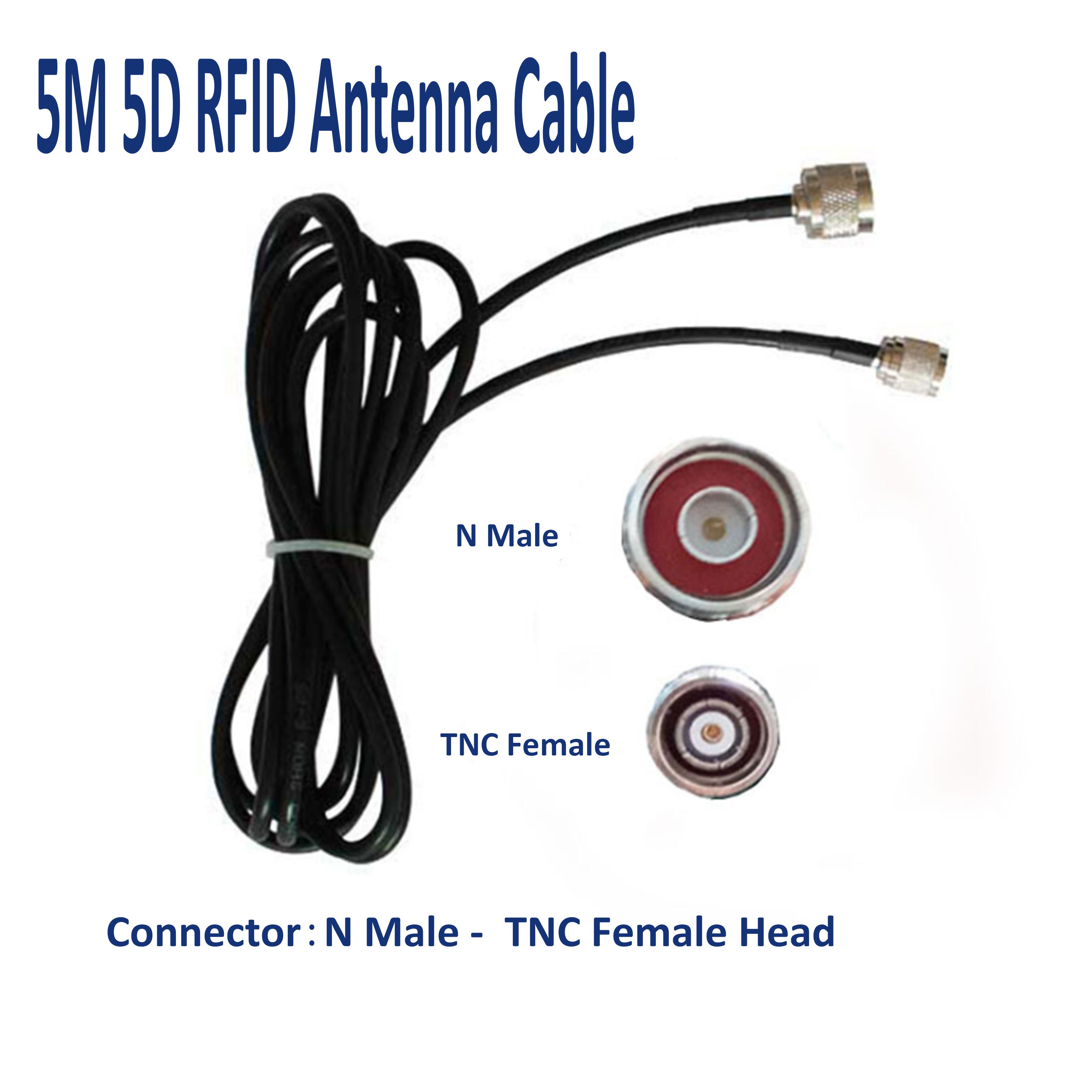 15m Antenna RF Cable with SMA-N Connectors