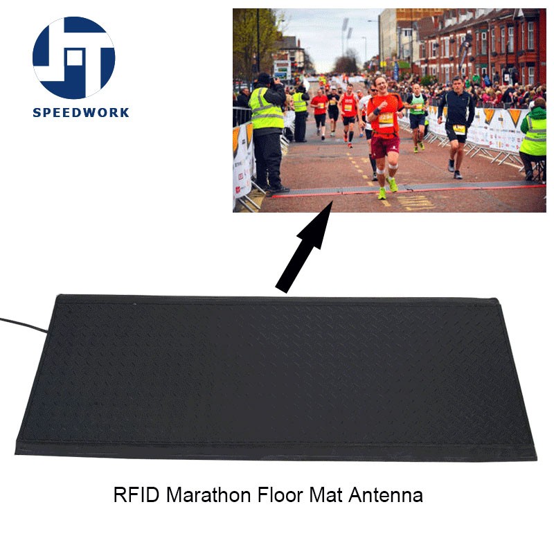 Blue Color Marathon Sport timing UHF RFID Floor Mat Antenna