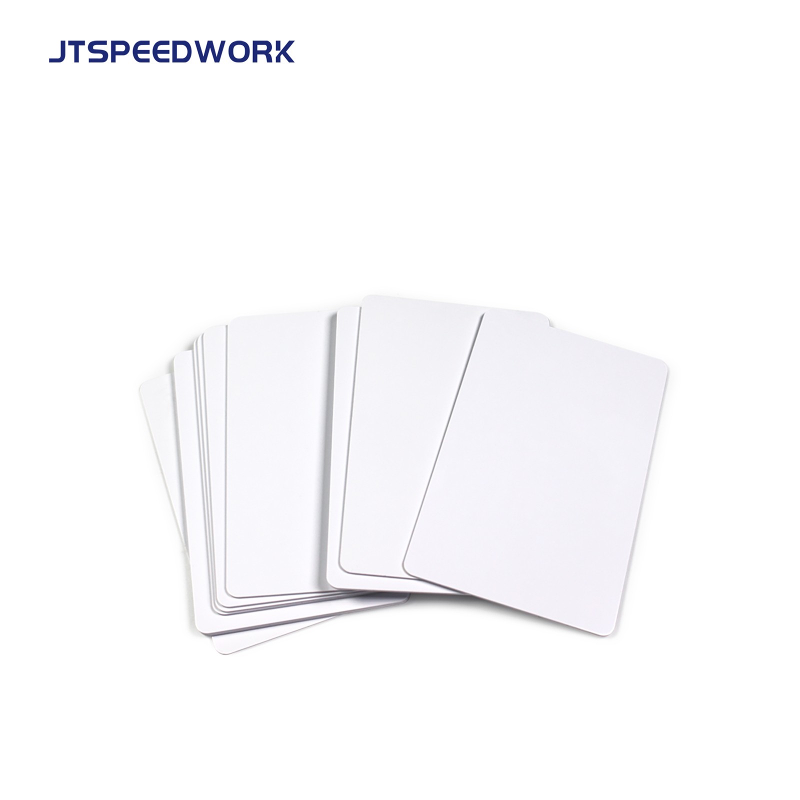 JT-A8554 85*54*0.86mm 860-960Mhz PVC UHF RFID White Card