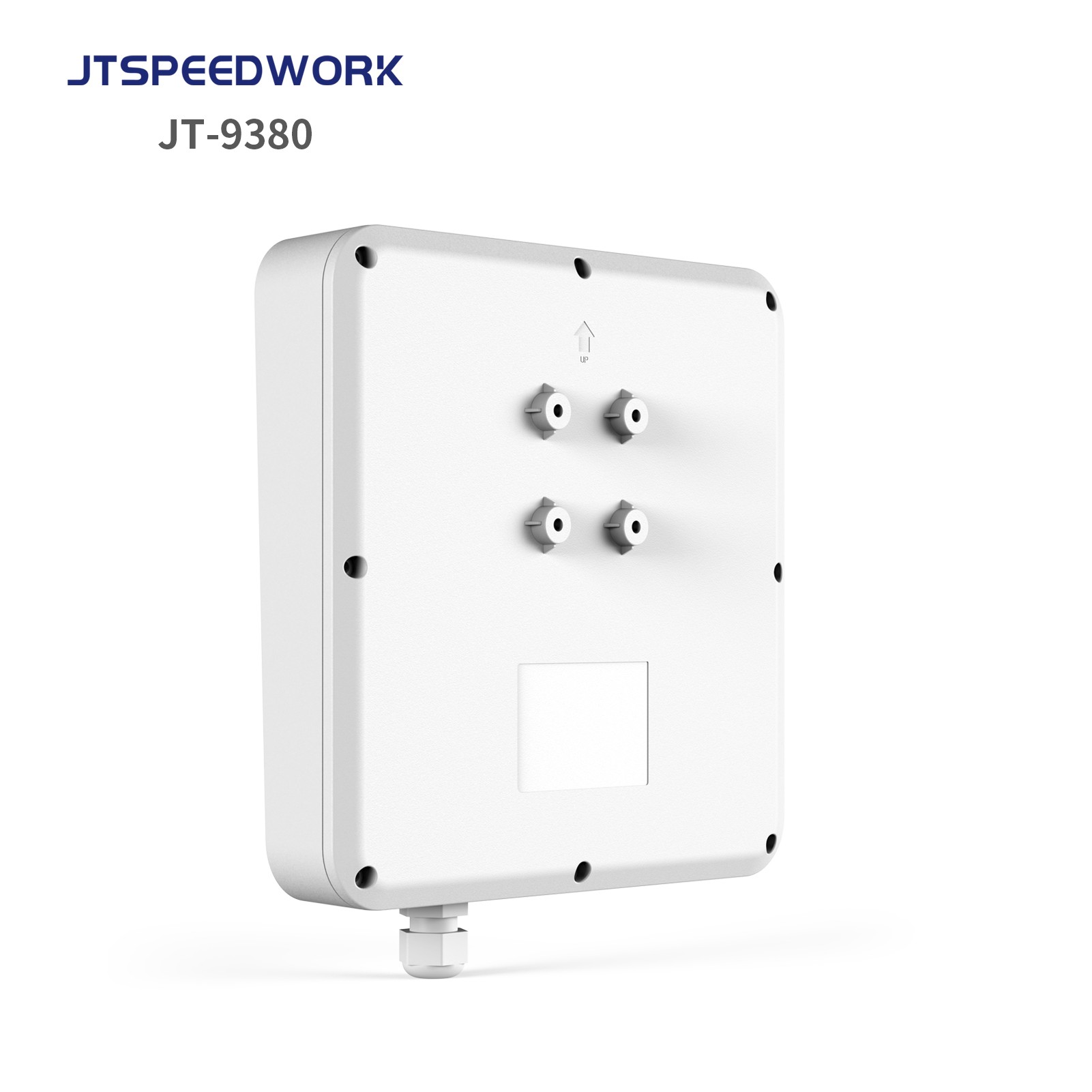 JT-9380 0-8m UHF RFID 902-928MHz Zintegrowany czytnik średniego zasięgu, wiele tagów, tylko odczyt, obsługa pasma częstotliwości USA
