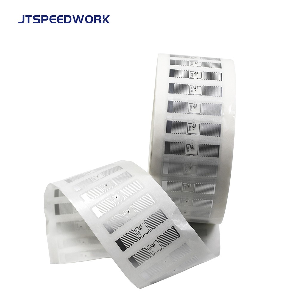 JT-I9610 48*14mm UHF RFID Coated Paper Type Sticker