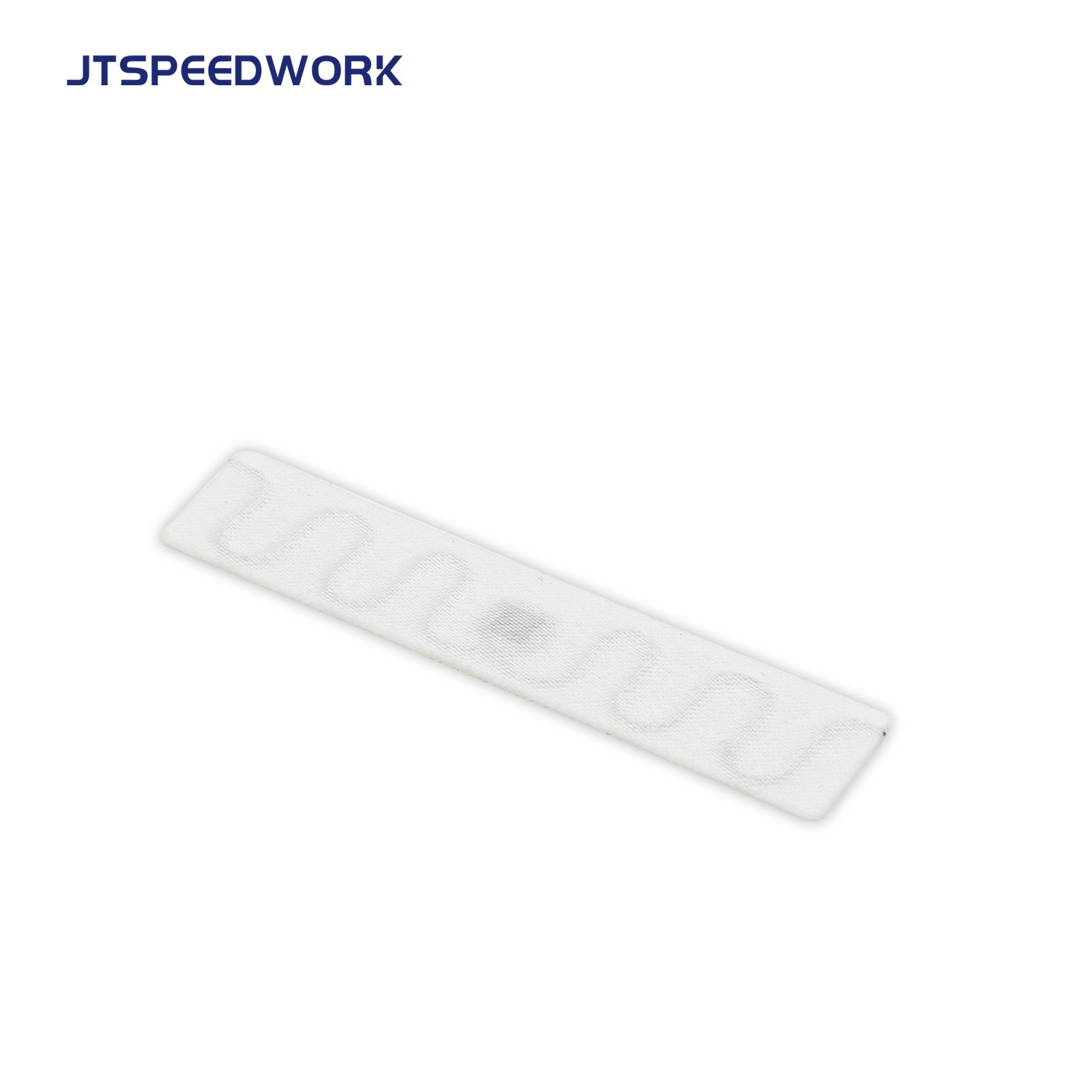 JT-7015 Rfid Wash Laundry Tag Antifouling UHF High Temperature Woven Fabric Dry Cleaner Textile Waterproof Tags
